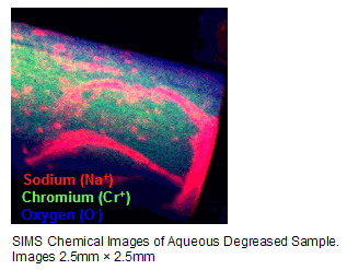 SIMS Chemical Overlay Image